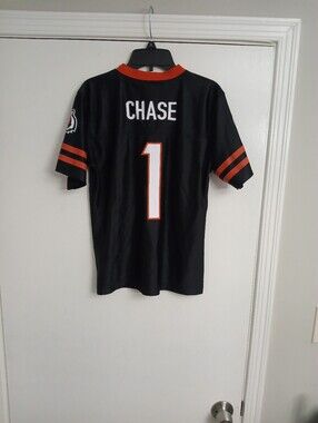 Black and Orange 'Chase' Sports Youth Large 12/14 Jersey - Team Style